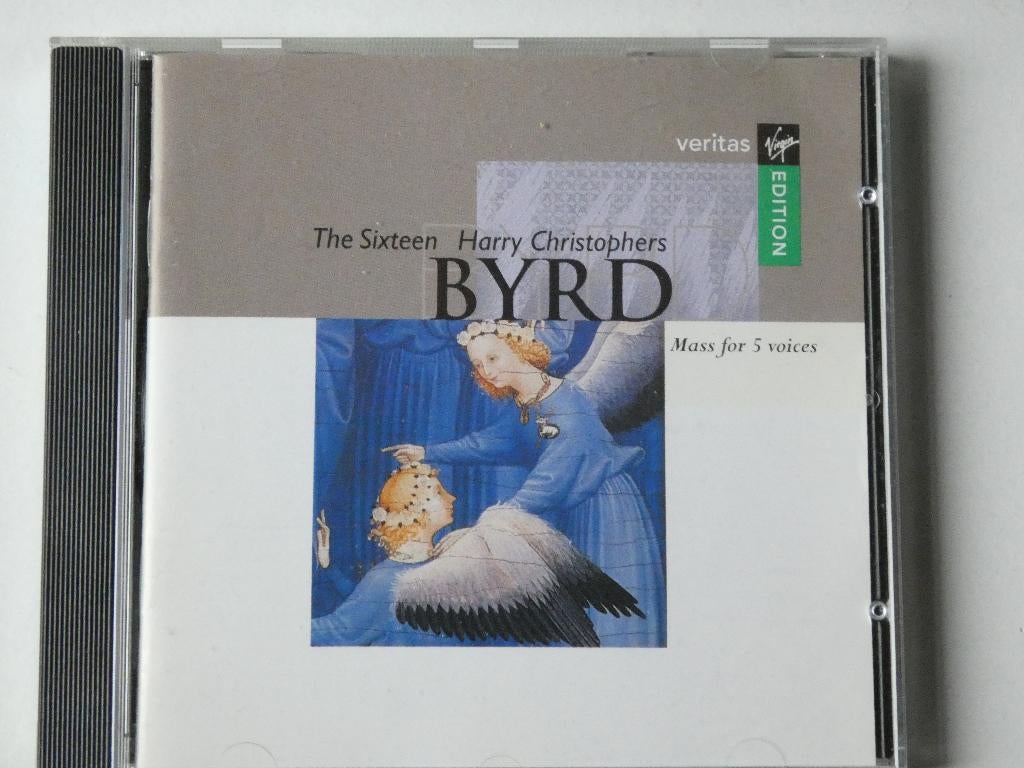William Byrd Sixteen Harry Christophers Mass For 5 Voices, Verzenden, Gebruikt
