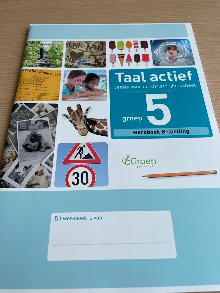 NIEUW Taal actief gr 5 werkboek B spelling - Groen Educatief, Boeken, Ophalen of Verzenden, Nieuw, Overige niveaus, Nederlands