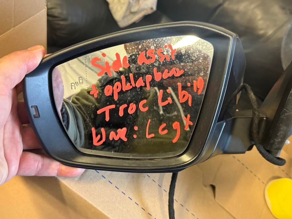 Vw troc buitenspiegel links met doode hoek, Auto-onderdelen, Spiegels, Ophalen of Verzenden