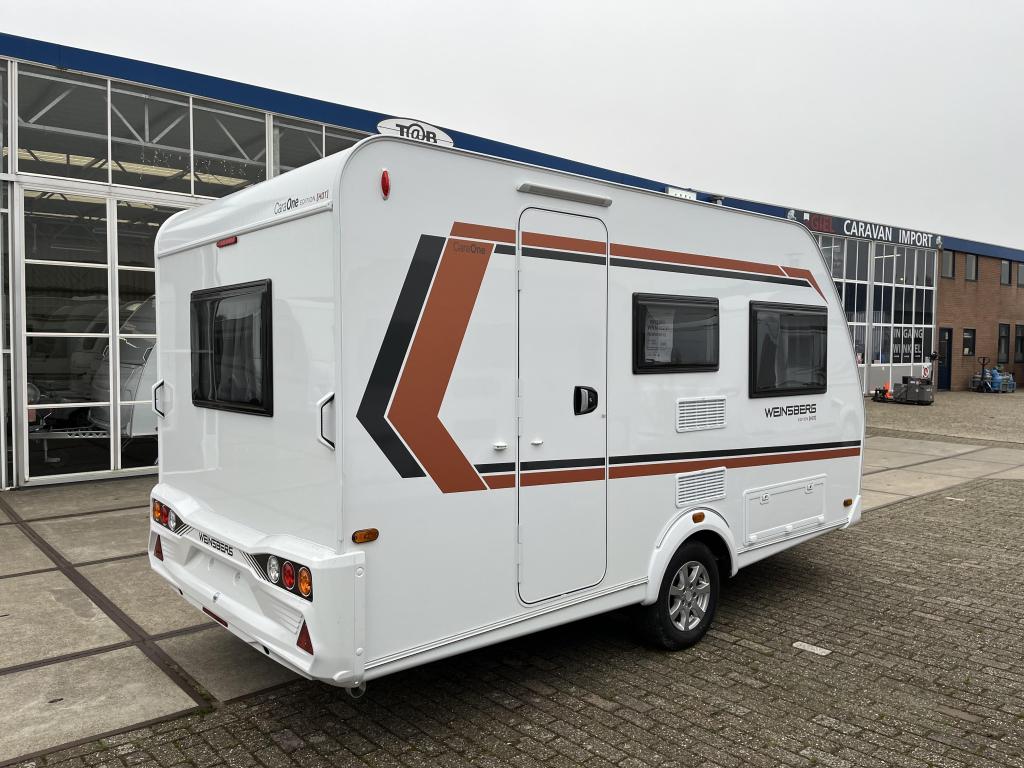 Weinsberg CaraOne Edition HOT 400 LK incl luifel, Caravans en Kamperen, Overige merken, Dwarsbed, Bedrijf, 750 - 1000 kg