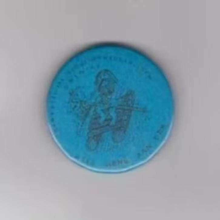 Button Scouting Padvinderij Drenthe Alle Hens aan Dek., Verzamelen, Ophalen of Verzenden, Zo goed als nieuw