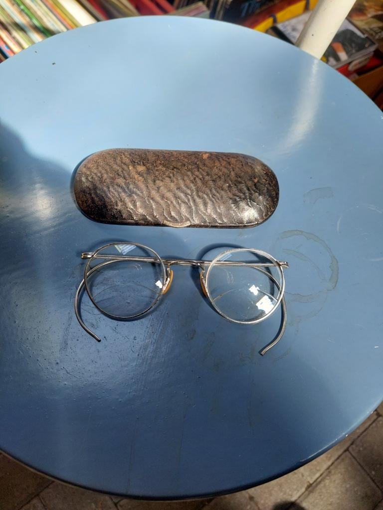 Bril ziekenfonds/leger oud, Overige merken, Gebruikt, Ophalen of Verzenden, X