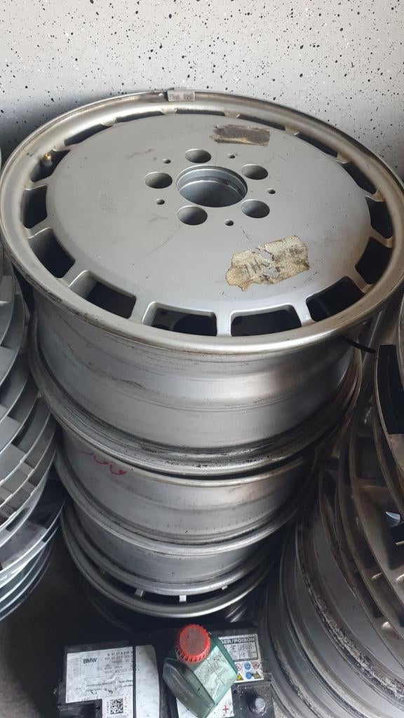 16" Originele Mercedes Putdeksel velgen W140/W124/W201 Enz, Ophalen of Verzenden, Gebruikt