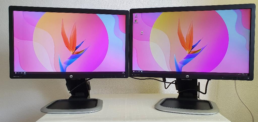 Supermooie 23 inch x 2 HP LA 2306X samen 46 Inch zeer Netjes, Computers en Software, Monitoren, Zo goed als nieuw, 101 t/m 150 Hz