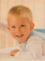 Retro reclame 1982 Lego duplo jongetje met bouwplezier, Verzenden, Overige typen