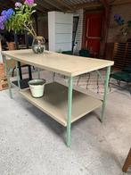 Keuken werkbank met twee bladen, Ophalen, Gebruikt