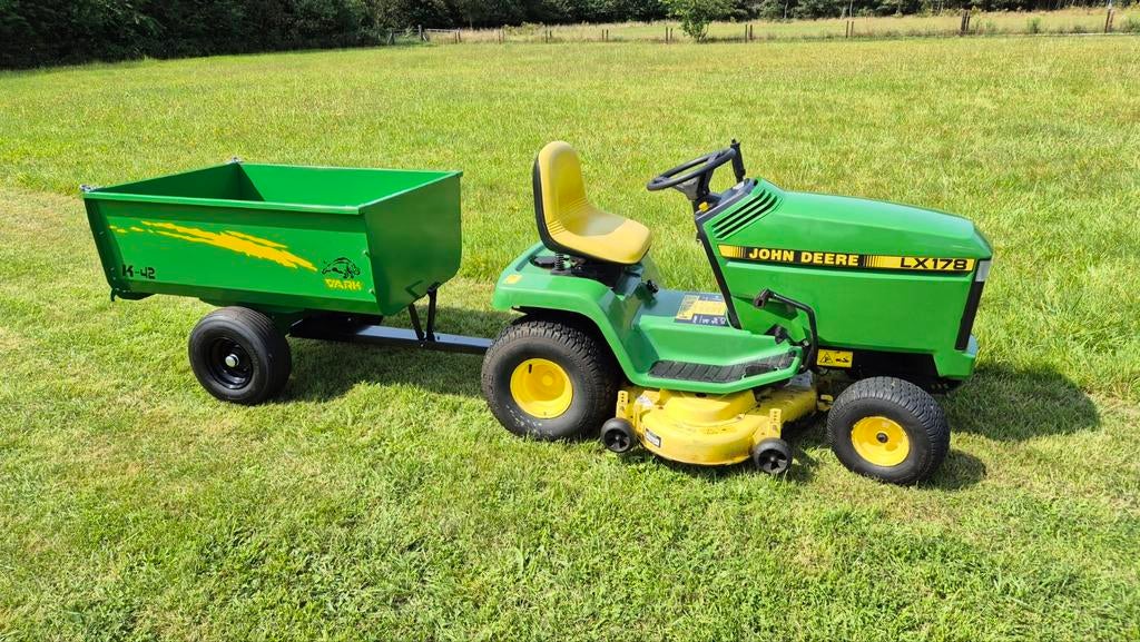 Aanhanger  voor Zitmaaier, Ophalen, Nieuw