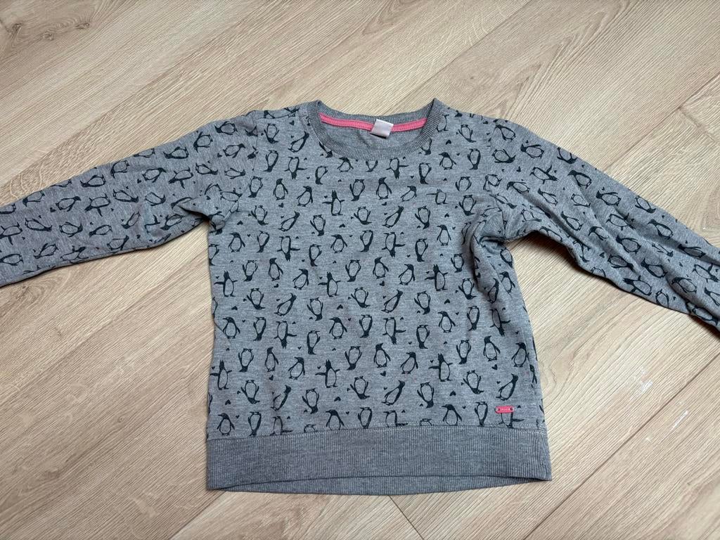 Leuke trui met pinguïns - Maat 122, Ophalen of Verzenden, Meisje