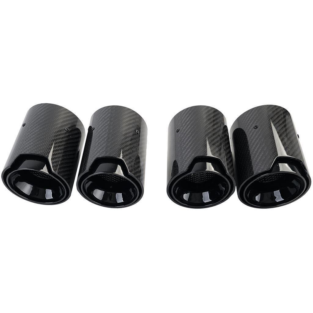 4 x Carbon Uitlaat Sierstukken Bmw M2 F87 M3 F80 M4 F82 F83, Verzenden, Automotive Parts, A.parts@hotmail.nl, Trasmolenlaan 12 3447 GZ Woerden