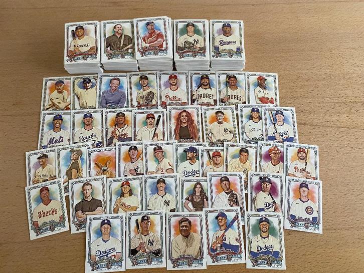 Topps Allen & Ginter Honkbal MLB Kaarten - 330 stuks, Verzamelen, Sportartikelen en Voetbal, Zo goed als nieuw, Spelerskaart, Overige sporten