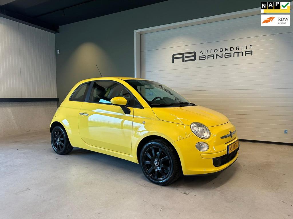 Fiat 500 1.2 POP-uitv/AIRCONDITIONING/LM-VELGEN/STUURBEKRACH, Voorwielaandrijving, Stof, Gebruikt, 840 kg