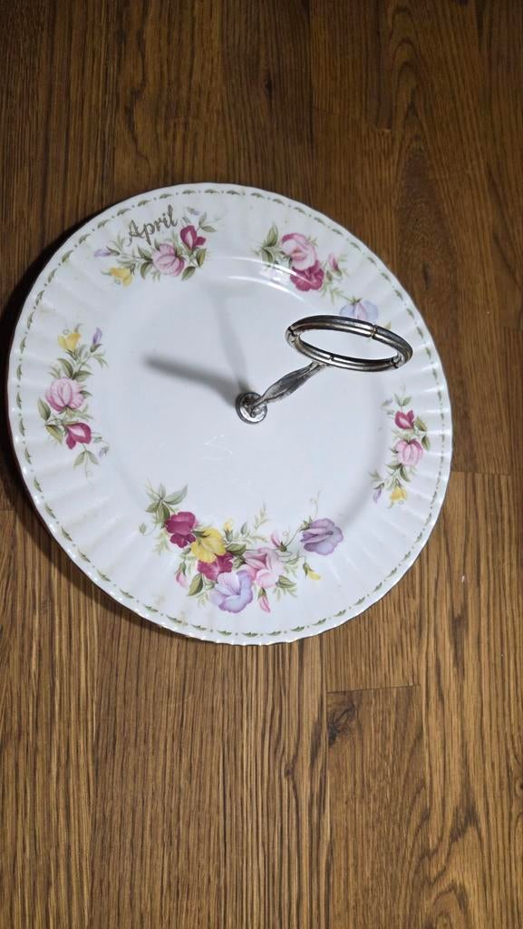 Royal albert enkellaagse etagere flower april, Ophalen of Verzenden