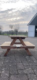 Houten Kinderpicknicktafel - Perfect voor Buiten, Kinderpicknicktafel, Gebruikt, Ophalen of Verzenden, Rechthoekig