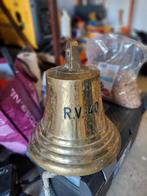 Grote scheepsbel met allemanseindje, RV.40, Ophalen, Gebruikt, Motorboot of Zeilboot, Gebruiksvoorwerp