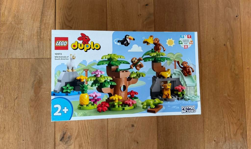 Lego Duplo 10973: Wilde dieren van Zuid-Amerika., Ophalen of Verzenden, Gebruikt