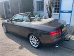 Audi A5 2.0 Tfsi 155KW Cabrio Quat. S-tr 2009 Bruin, Auto's, Audi, Achterwielaandrijving, Beige, 4 cilinders, 4 stoelen