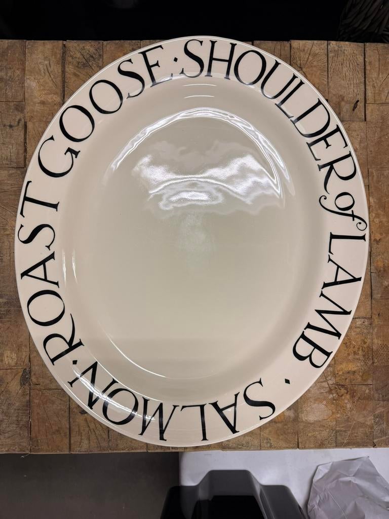 Emma bridgewater, UNIEk, xxl dish ‘lamb shoulder’, Ophalen, Zo goed als nieuw, Overige stijlen, Kop(pen) en/of Schotel(s)