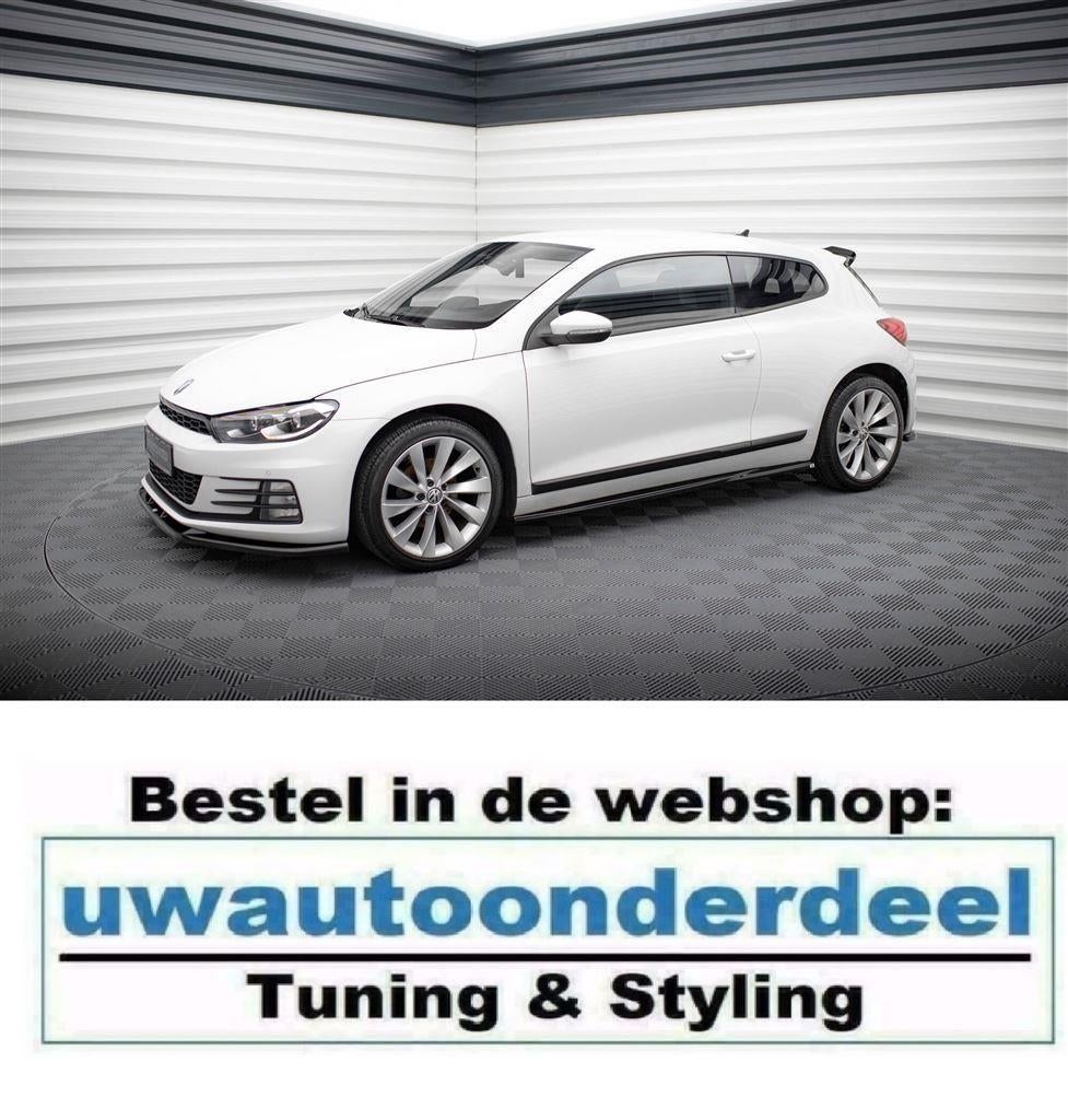 Maxton Design Spoiler Splitter Lip Geschikt voor Vw Scirocco, Auto diversen, Tuning en Styling, Verzenden