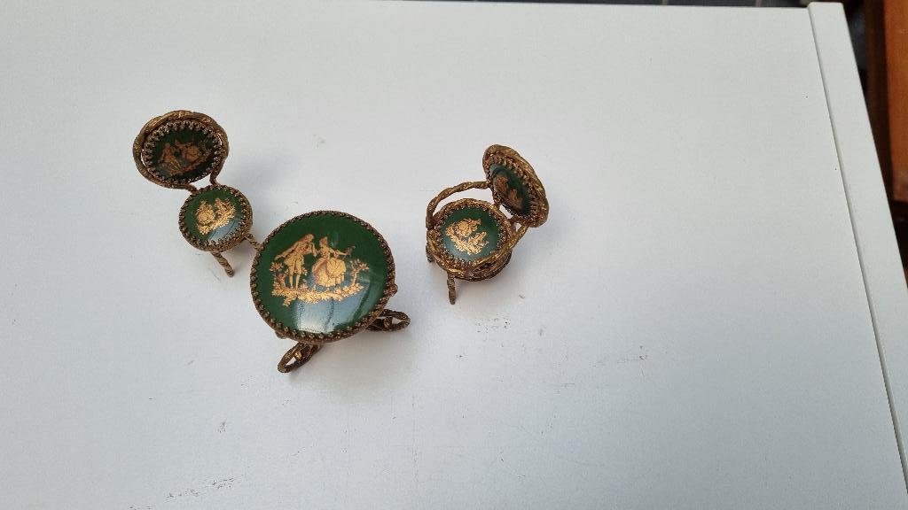 Limoges Miniatuursetje, Antiek en Kunst, Antiek | Porselein, Ophalen of Verzenden