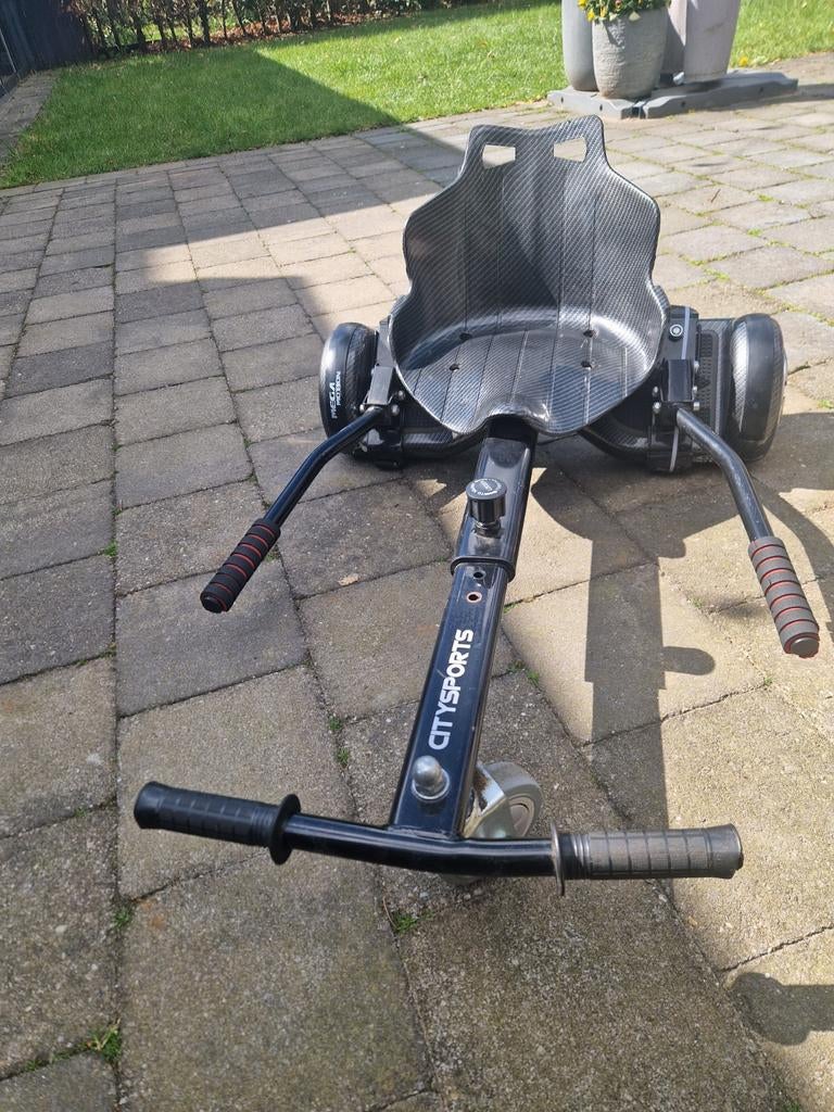 Hoverboard + Kart, Ophalen