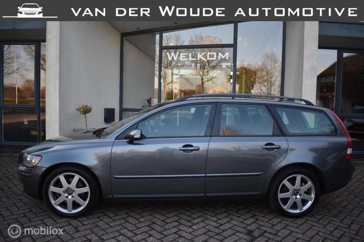 Volvo V50 2.4 Momentum '05 Automaat|Clima|Cruise|Leder|NAP!, Auto's, Volvo, Bedrijf, Te koop, V50, ABS, Airbags, Airconditioning