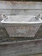 Grote 'storage' mand, Huis en Inrichting, Woonaccessoires | Schalen en Manden, Ophalen, Zo goed als nieuw, Rond, Riet