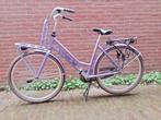 Vogue damesfiets met voordrager - Paars, Fietsen en Brommers, Fietsen | Dames | Damesfietsen, Ophalen, Gebruikt, Overige merken