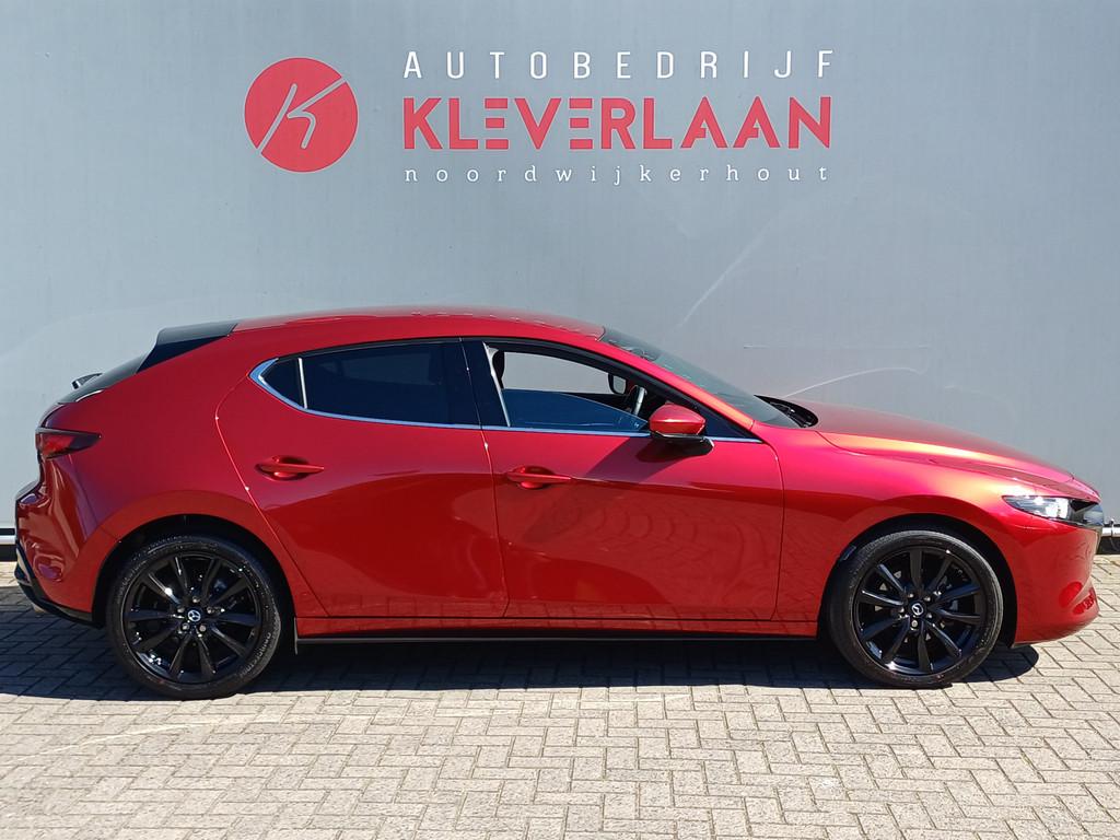 Mazda 3 2.0 e-SkyActiv-X M Hybrid 186 Exclusive-line | NIEUW, Auto's, Mazda, Gebruikt, Euro 6, Origineel Nederlands, Bedrijf
