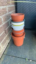 Gratis af te halen: Diverse kweekpotten, Kunststof, Gebruikt, Rond, Binnen