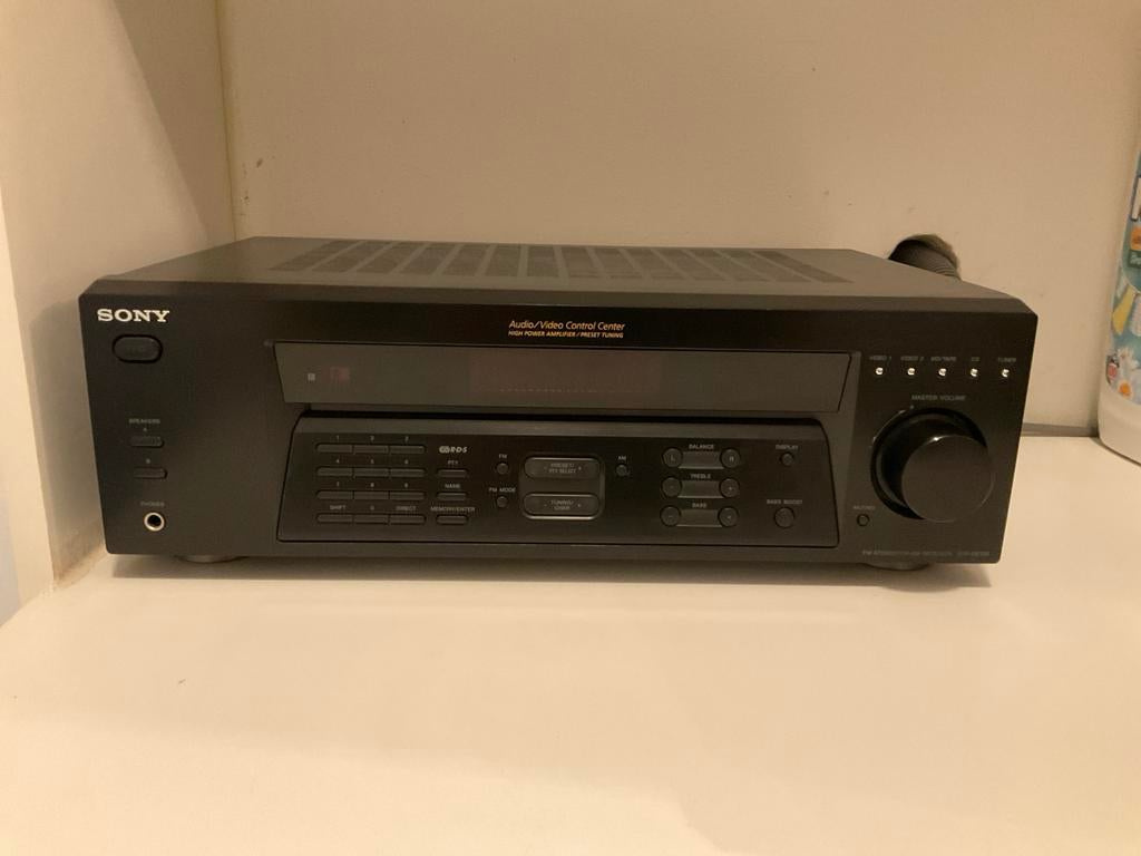 Sony versterker, Audio, Tv en Foto, Versterkers en Receivers, Gebruikt, Ophalen of Verzenden, 60 tot 120 watt, Sony