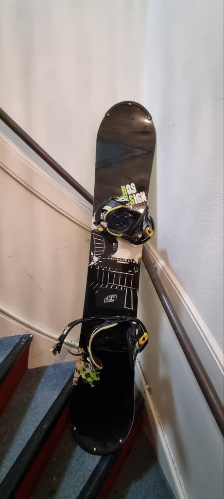 Snowboard met bindingen - ROSSIGNOL - 160, Sport en Fitness, Snowboarden, Ophalen, Gebruikt, Board