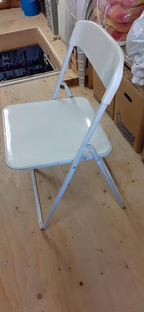 Klapstoelen 4 stuks, Ophalen, Kunststof