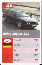 Kw3641 autokaartje arden jaguar aj5 (4a, Ophalen of Verzenden, Zo goed als nieuw, Auto's