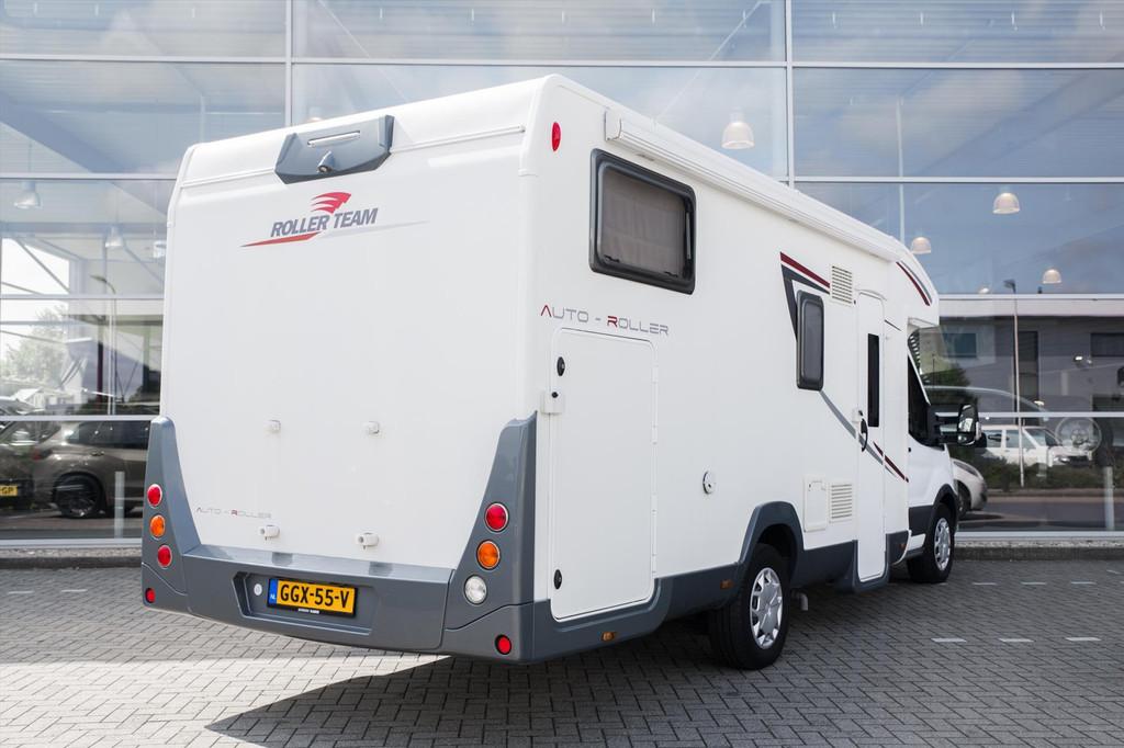 Ford Transit Camper Roller Team Kronos 284TL 5 PERSOONS, Stof, Gebruikt, Beige, 4 cilinders