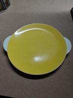 Villeroy & Boch bord - Geel met witte handvatten, Gebruikt, Ophalen of Verzenden, Bord(en), Effen