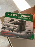 Elektrische Luchtpomp - Opblaas/Leegloop Pomp, Ophalen of Verzenden, Gebruikt, Elektrisch