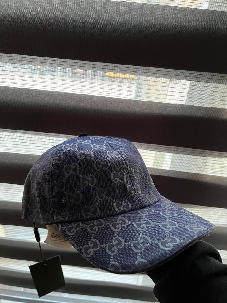 Blauwe Gucci Pet, Kleding | Heren, Ophalen of Verzenden, Zo goed als nieuw