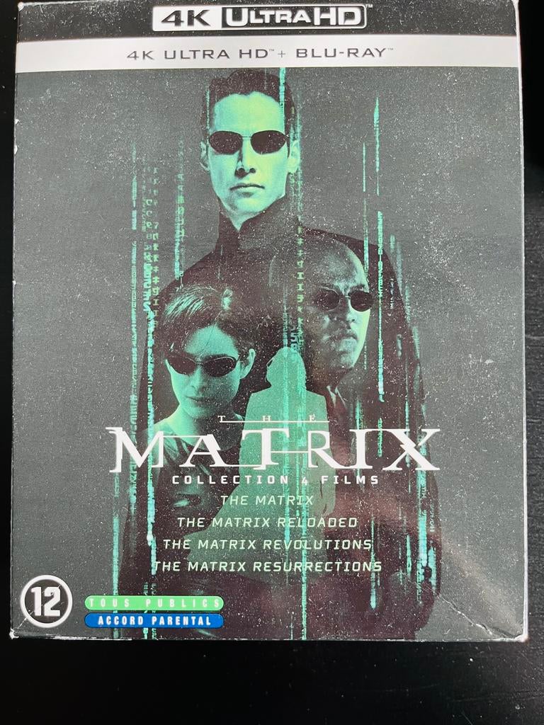 The Matrix collectie 4K en Blu Ray + bonus disks, Cd's en Dvd's, Blu-ray, Ophalen of Verzenden, Zo goed als nieuw, Science Fiction en Fantasy