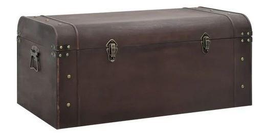 Kist koffer salontafel schatkist opbergkist GRATIS VERZONDEN, Huis en Inrichting, Woonaccessoires | Kisten, Nieuw, Minder dan 50 cm