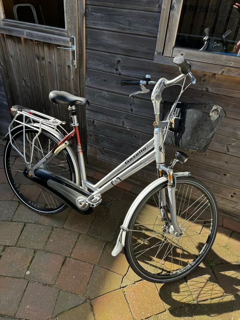 Gazelle damesfiets, Ophalen, Gebruikt, Velgrem, Versnellingen