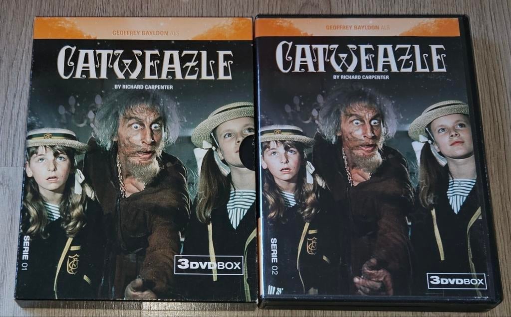 Catweazle - Serie 01 en Serie 02 - Complete Serie, Cd's en Dvd's, Dvd's | Tv en Series, Alle leeftijden, Ophalen of Verzenden