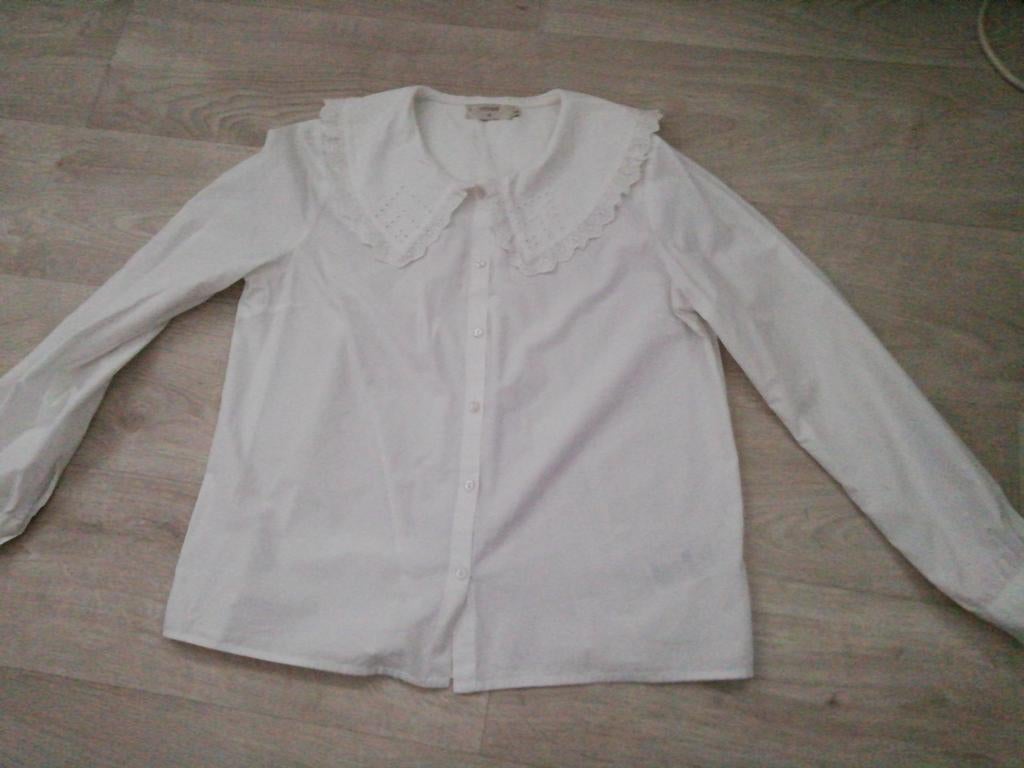 Cream blouse, maat 40, Cream, Ophalen of Verzenden, Zo goed als nieuw
