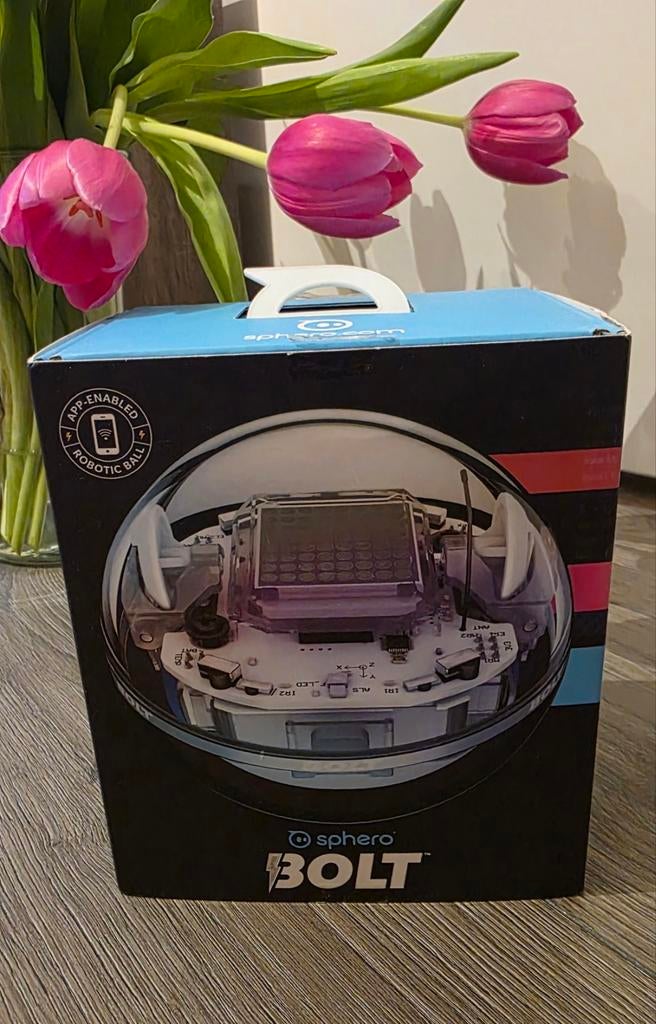 Sphero BOLT - Interactieve Robotbal om te leren programmeren, Ophalen of Verzenden, Zo goed als nieuw, Elektronica, Met licht