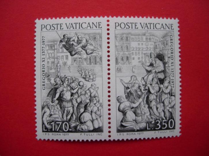 Vaticaanstad 1977 Paus Gregorius XI, Postzegels en Munten, Postzegels | Europa | Overig, Postfris, Overige landen, Verzenden