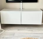 IKEA Besta tv meubel wit, Huis en Inrichting, Kasten | Televisiemeubels, Ophalen, Gebruikt, 100 tot 150 cm, Minder dan 100 cm