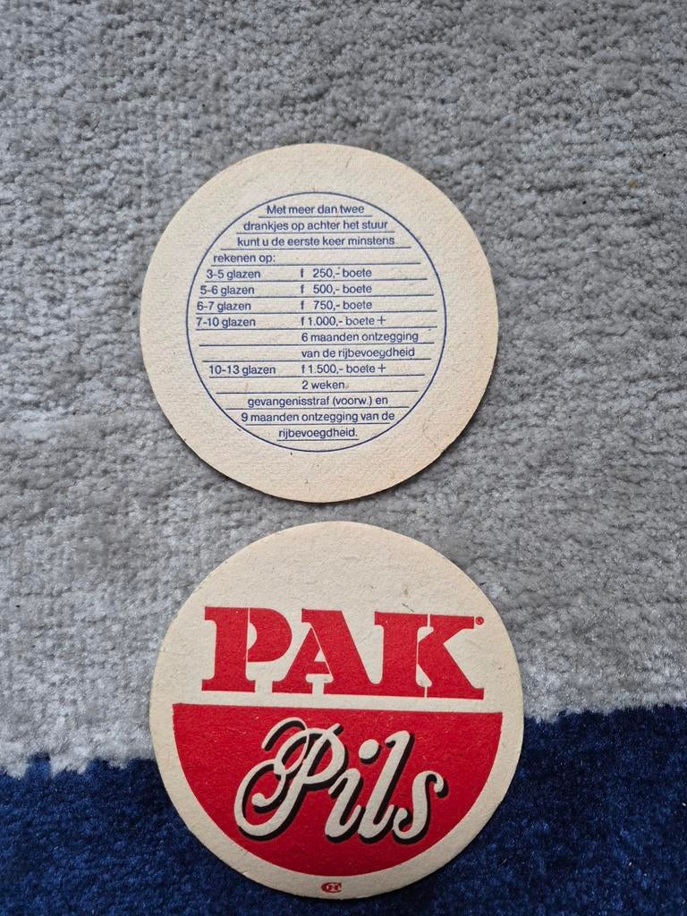 2x Pak Pils bierviltjes - Brouwerij Cornelissen Opitter, Ophalen of Verzenden