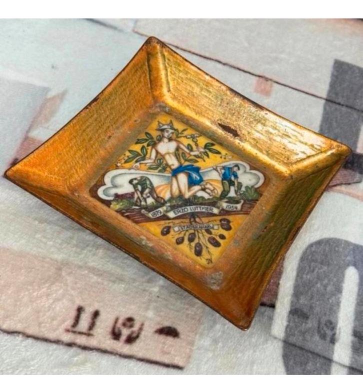 1954 Wolterman's Koper en emaille kunst Maastricht ateliers, Antiek en Kunst, Antiek | Religie, Ophalen of Verzenden