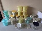 TUPPERWARE melkkannetjes en suikerkannetjes suikerstrooiers, Ophalen of Verzenden, Gebruikt, Blauw, Beker of Kan