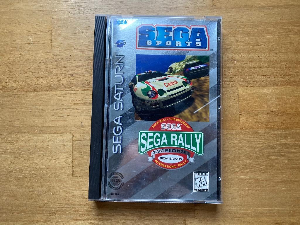 Sega Rally sega saturn usa, 1 speler, Racen en Vliegen, Ophalen of Verzenden, Zo goed als nieuw