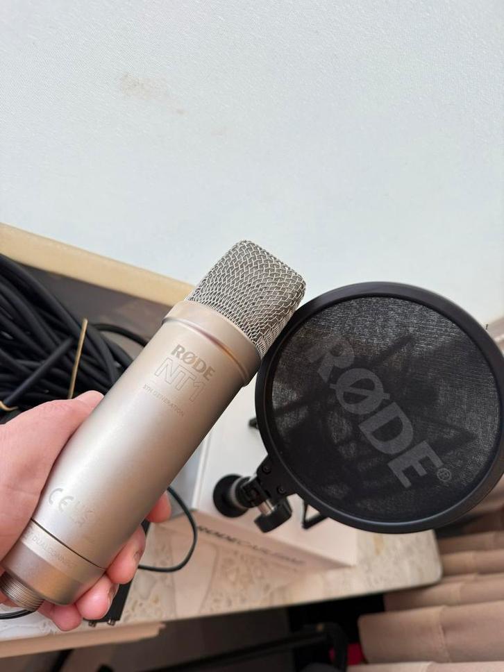 Rode NT1 5th Generation condensator microfoon, Muziek en Instrumenten, Microfoons, Gebruikt, Studiomicrofoon, Ophalen of Verzenden